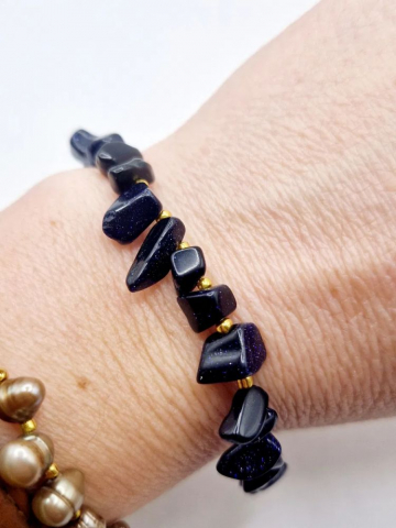 Brățară | Goldstone albastru [2]