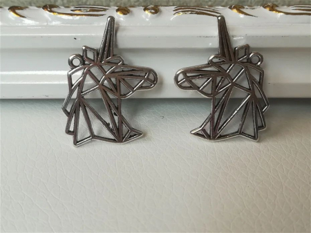 Charm unicorn 27x20mm - 1 buc [2]