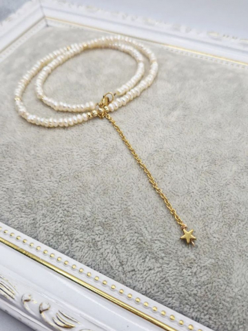 Coliere - Choker | Baby Pearls | Aur