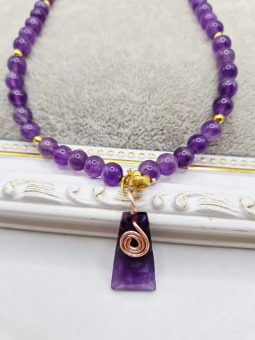 Colier | Ametist | Hematite [2]