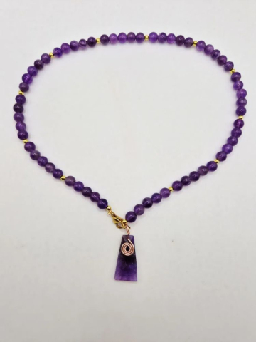 Coliere - Colier | Ametist | Hematite