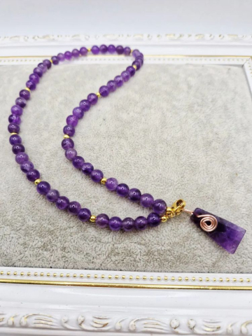 Colier | Ametist | Hematite [1]