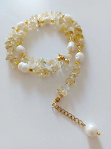 Colier din Ametist cu Perle baroc [3]