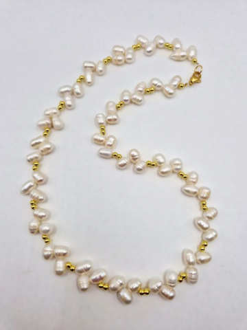 Colier | Perle naturale | Hematit [0]