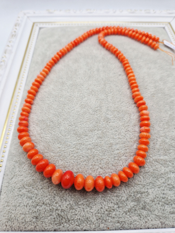 Coral - Coral crescendo portocaliu 45cm - 1 buc sirag