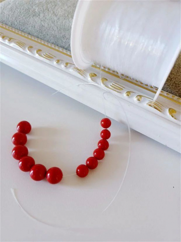 Elastic - Fir de nylon/gută 0.50mm - 1m