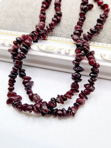 Chipsuri - Granat, chips mediu 26cm - 1 șirag