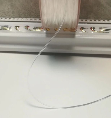 Elastic - Gută elastică transparentă, 0.6mm - 1 m