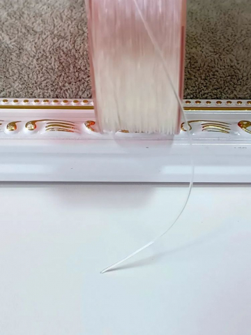 Elastic - Gută elastică transparentă, 0.7mm - 1 m