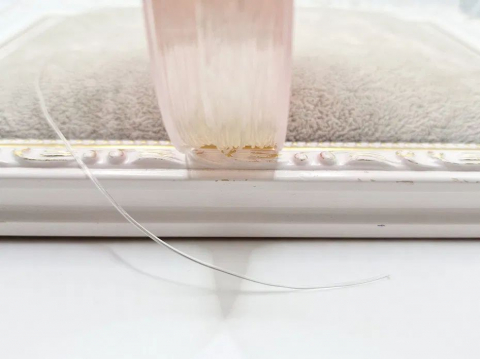 Elastic - Gută elastică transparentă 0.8mm - 1 m