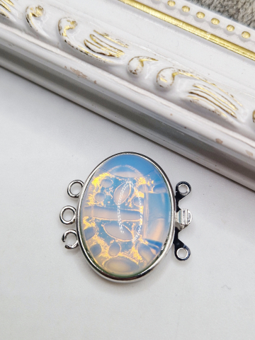 INCHIZĂTORI - Inchizatoare 27mm, opalit - 1 buc