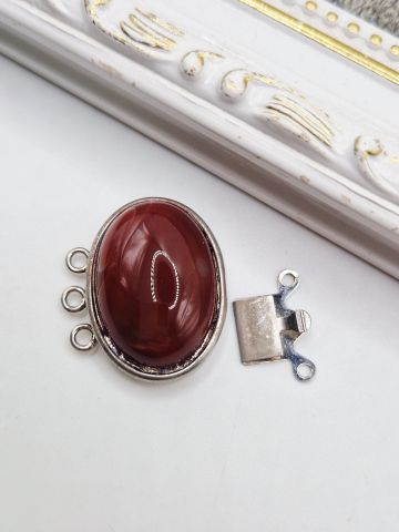 Închizătoare agata, 27mm - 1 buc [1]