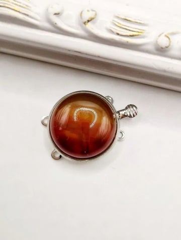 INCHIZĂTORI - Închizătoare carneol - 1 buc