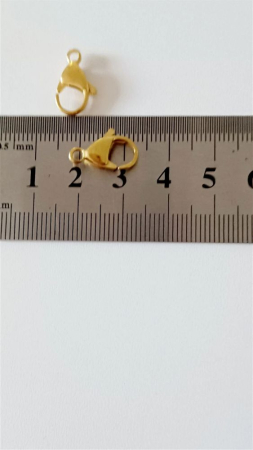 Închizătoare, inox auriu, 8x15mm - 1 buc [1]