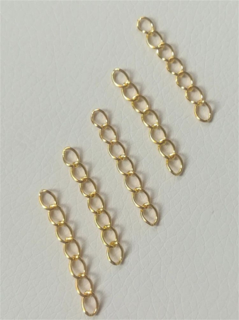 Aliaj auriu - Lanț prelungitor, auriu, 3cm - 1 buc