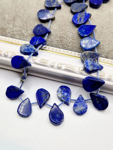 PIETRE SEMIPRETIOASE - Lapis lazuli briolete 16x11mm - 1buc