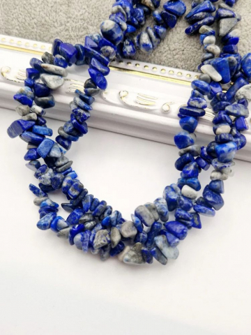 Chipsuri - Lapis Lazuli chips 27cm, cod chips14 - 1 buc