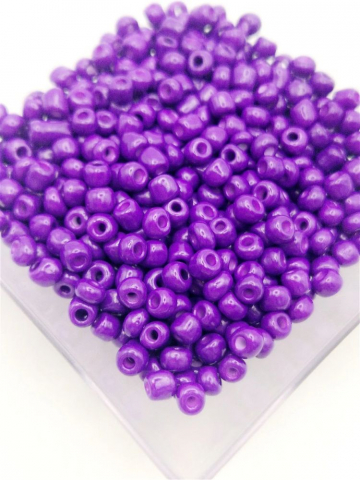 Mărgele de nisip/sticlă 4mm - Mărgele de nisip indigo 4mm