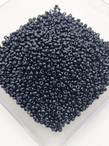 MIYUKI - Miyuki 2mm, Black 0401 - 5g