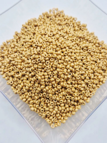 MIYUKI - Miyuki 11/0, Matted Duracoat Galvanized Gold 4202F - 5g