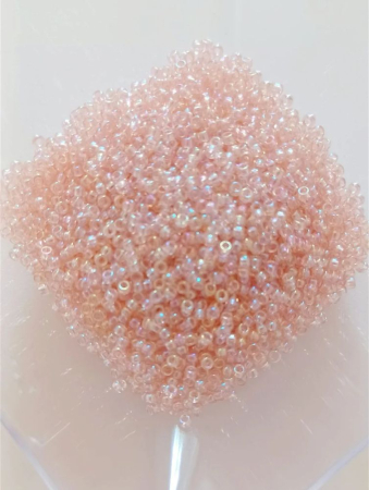 Miyuki 11/0 - Miyuki 2mm Light Tea Rose AB, cod miyuki18 - 5g