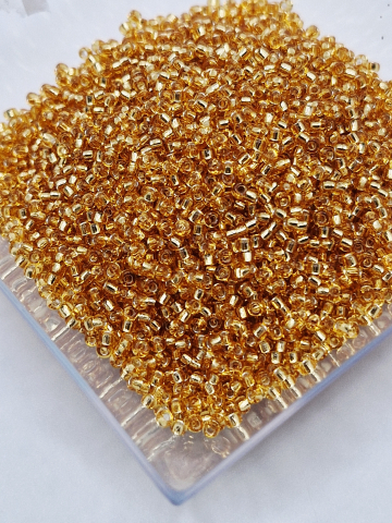 MIYUKI - Miyuki 2mm Silver Lined Gold 0003 - 5g