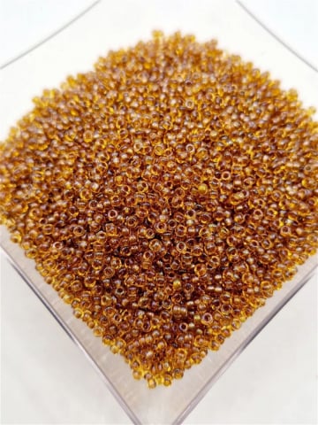Miyuki 11/0 - Miyuki 2mm , sparkling topaz - 5g