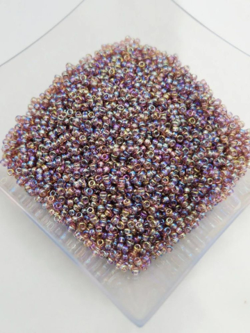 Miyuki 11/0 - Miyuki 2mm Transparent Smoky Amethyst 0256 - 5g