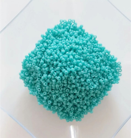Miyuki 11/0 - Miyuki 2mm Lt. Turquoise Green  Opaque, cod miyuki12 - 5g