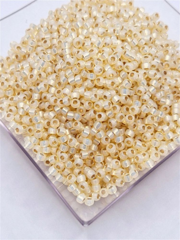 Miyuki 3mm, Alabastru cremă -5g