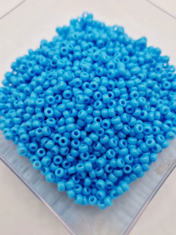 MIYUKI - Miyuki 3mm, Opaque Turquoise Blue 0413 - 5g