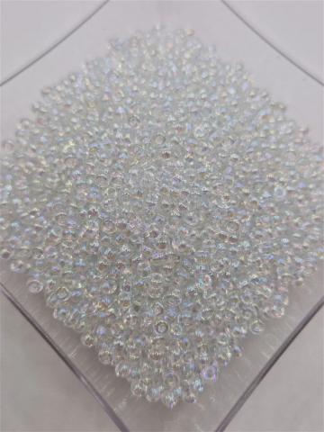 Miyuki 8/0 - Miyuki 3mm, trasparent multicolor -5g