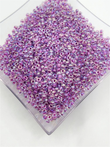 Miyuki 8/0 - Miyuki 3mm, zmeură - 5g