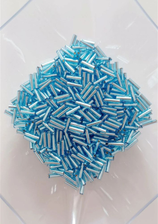 Tubulare - Miyuki tubulare 6x1,7mm Bleu, cod miyutub2 - 5g