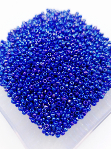 Miyuki 11/0 - Miyukii 2mm Opaque Cobalt Luster