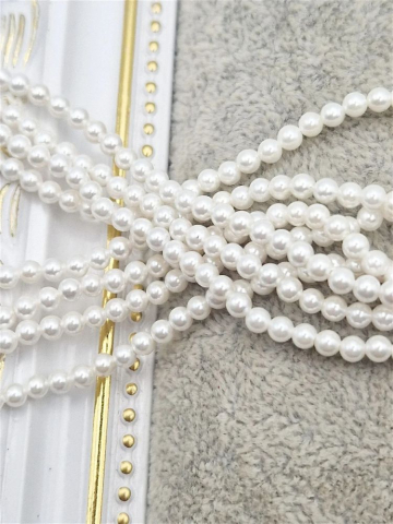 PIETRE SEMIPRETIOASE - Perle tip Mallorca, 3mm - 1 buc