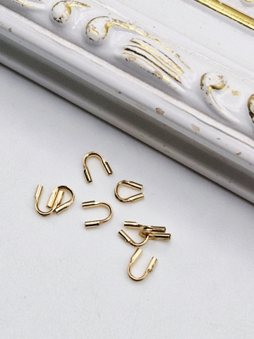 Aur filat - Protectie sarma aur filat 4.5mm - 1 buc Orificiu 0.53mm