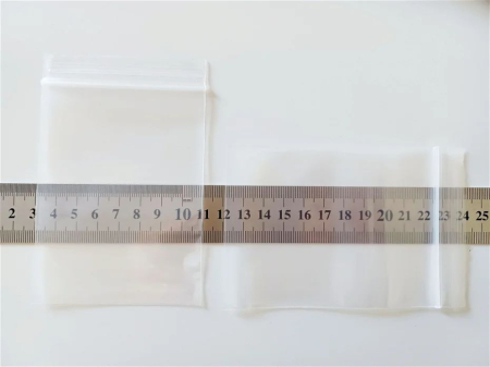 Pungi plastic cu fermoar 12x8cm - 1 buc [1]