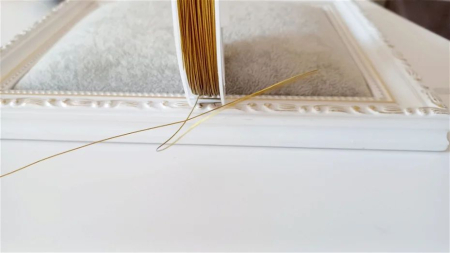 Sârmă siliconată aurie 0.45mm - 1 rolă [1]