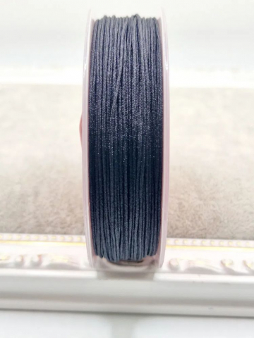 Șnur - Șnur negru calitativ 1mm, bobină de 30m - 1 bobină