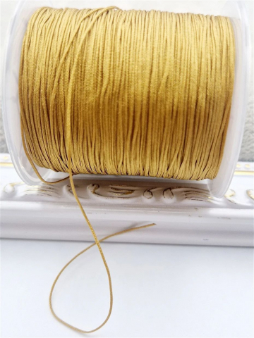 Șnur - Șnur nylon, mătăsos auriu 0.5mm - 1 m