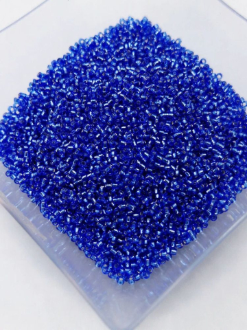 Toho 1,5mm - Toho 1.5mm, Silver Lined Sapphire 35 - 5 grame