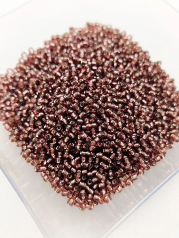 Toho 2mm - Toho 2mm, Silver Lined Med Amethyst - 10 grame