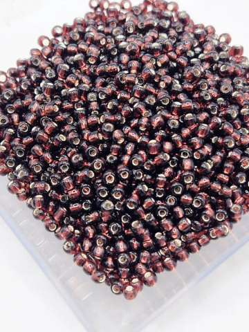 Toho 3mm - Toho 3mm, Silver Lined Amethyst - 10g