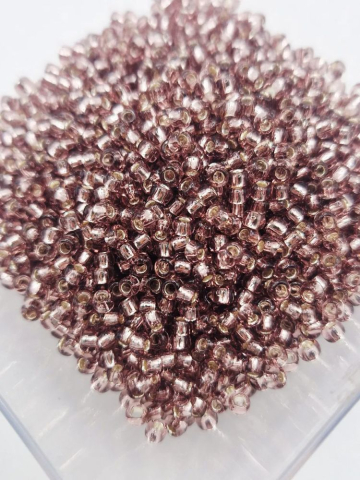 Toho 3mm - Toho 3mm, Silver Lined Amethyst - 10g