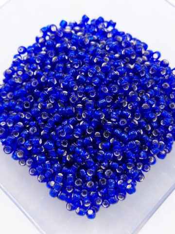 Toho 3mm - Toho 3mm, Silver Lined Cobalt - 10g