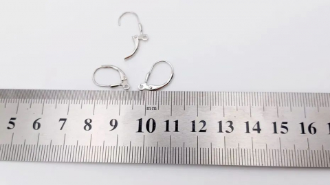 Tortiță leverback 10×14mm - 1 buc [2]