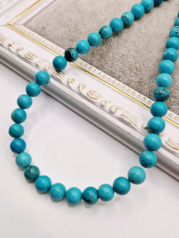 PIETRE SEMIPRETIOASE - Turcoaz 8mm - 1buc