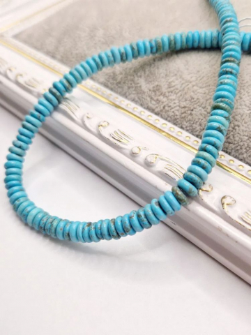 Turcoaz - Turcoaz discuri 6x2mm - 1buc