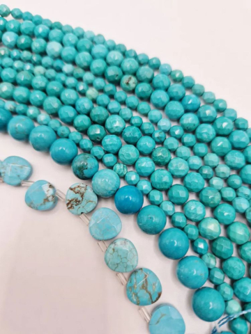 Turcoaz fațetat 6mm - 1 buc [1]